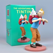 Die Abenteuer von Tintin Tintin Figur PVC Statue Sammlung Spielzeug Modell 19cm
