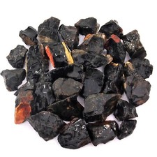 1 kg Onyx Edelsteine roh schwarz Brasilien Ø 30 - 50 mm A-Qualität Wassersteine