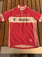 Adidas Radtrikot  herren T -mobile 2005 Größe 5 Pink Weiß