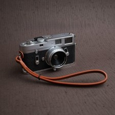 Handgefertigte Echtleder-Kamera-Handschlaufe für Fujifilm X-T4/X-T100 Canon...