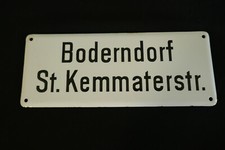 altes Emailschild Boderndorf