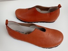GRÜNLAND Leder Sabot Slipper Mokassin Fb. Mandarin EU 38  NEU NP 149€ 