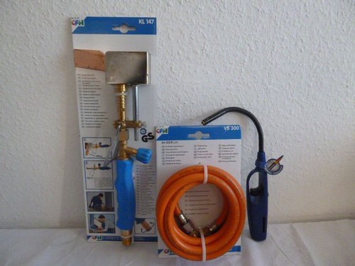 Cfh set dachrinnenlötkolben - set,
