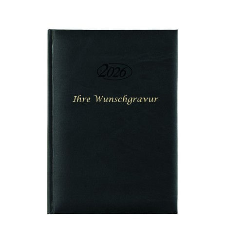 Buchkalender 2026 mit - , gravur