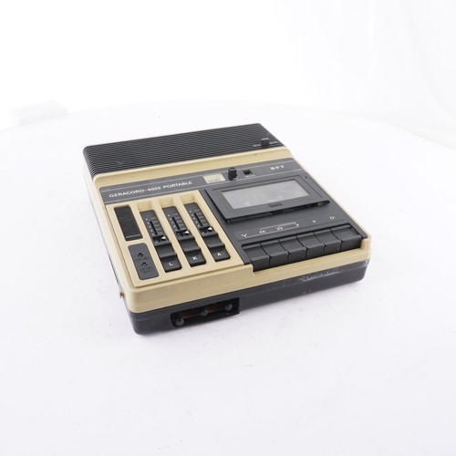 Ddr kassettenrecorder geracord - ddr,