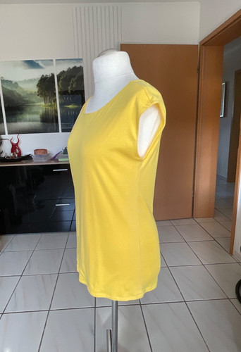 Street pne bluse gelb uni - pne,