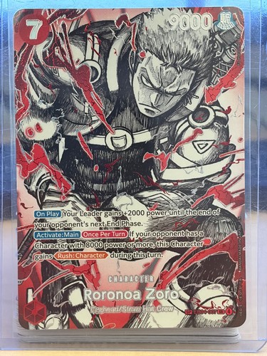 One piece tcg karte roronoa - tcg,
