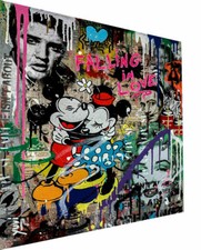 Leinwand Pop Art Micky Maus