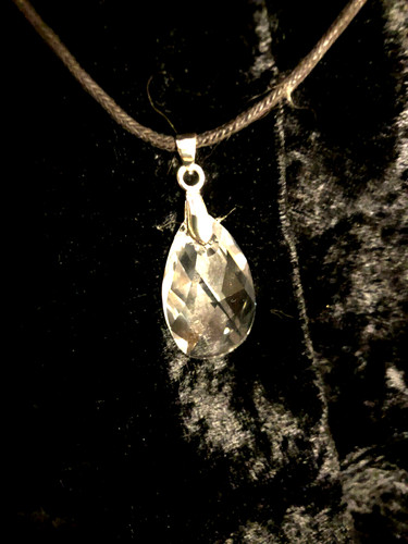 Damenkette aus leder - aus,