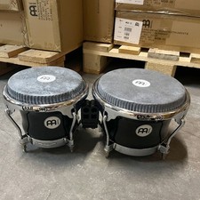 MEINL Percussion Fiberglas Series Bongo Schwarz/Chrom