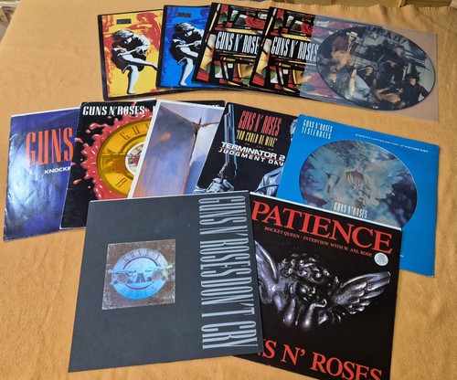 Guns roses vinyl konvolut - roses,