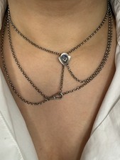 Antik Jugendstil Kette mit