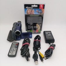 Sony DCR-DVD91E Handycam Camcorder Videokamera + Fernbedienung + CD-RW Rohlinge