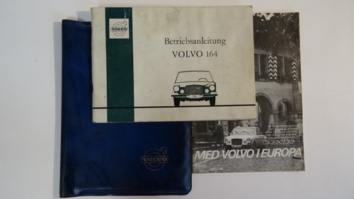 Volvo 164 bedienungsanleitung - volvo,