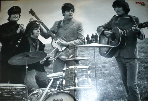 The beatles poster rückseite - beatles,