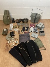 Konvolut Militaria Uniform Ausrüstung Mütze Effekte DDR BRD CCCP DachBodenfund