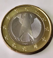 1 EURO Stempelglanz - Münze Deutschland BRD 2002 -F- *Bundesadler* unzirkuliert