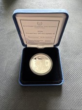 Zypern 5 Euro Silber Gedenkmünze 2024 20 Jahre EU Beitritt PP Proof orig. Etui