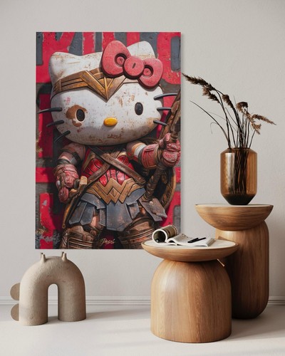 Hello kitty leinwand bild - hello,