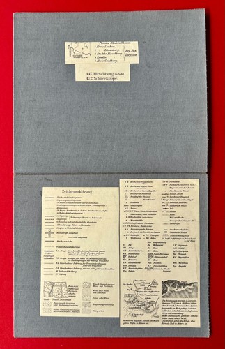 Alte landkarte meßtischblatt - alte,