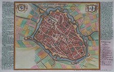 Lille - Originaler Kupferstich