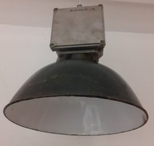 Alte ddr lbl emaillampe - ddr,