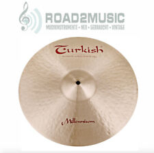 TURKISH CYMBALS Millenium Serie 20" Ride  • handhammered & handpicked •