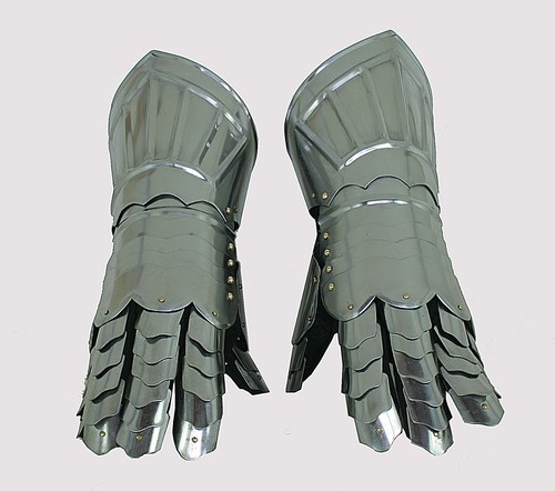 Platten ritter handschuhe - ritter,