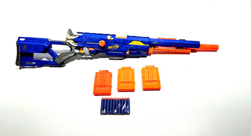 Hasbro nerf longstrike 6 - longstrike, cs-6