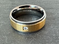 TITAN Ring  mattiert poliert