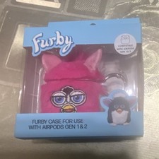Furby Pink Cartoon Fitted Case