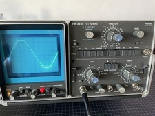 Zweistrahl Speicher Oszilloskop PM3234 Philips 70er Jahre 10 MHz. Funktionsfähig