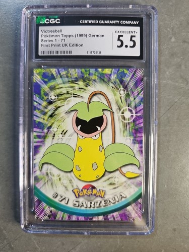 Victreebell pokémon topps - pokémon,