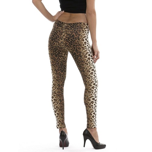 Stylische leoparden leggings - stylische, leoparden-leggings