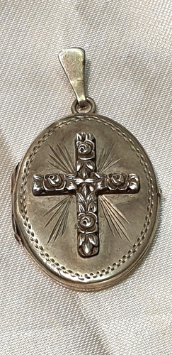 Altes 835 silber medaillon - altes,