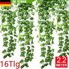 16Stk Efeugirlande Künstlich