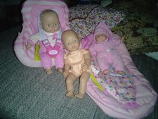 Baby Zapf Puppe Radsitz Babyschale und 1 TragetascheZapf Creation