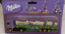 Modell LKW Container Werbe Truck Milka Alpenmilch Ostern 2002  Albedo k2