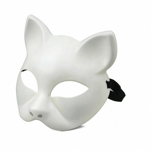 Katzenmaske mit gummiband - katzenmaske,