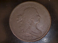 USA - 1/2 Cent 1806 - Small 6 - Draped Bust - Kupfer