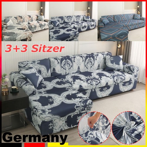 Sitzer sofabezug ecksofa - 3+3,