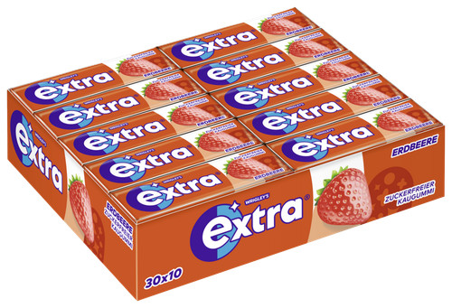 Extra kaugummi erdbeere - kaugummi, 30