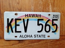 Originales USA Nummernschild