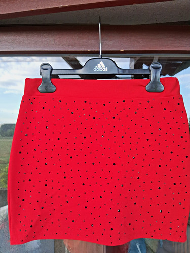 Damen minirock rot 38 - damen,