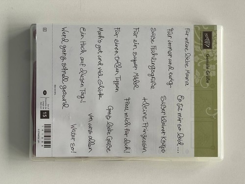 Stampin stempelset geniale - stampin,
