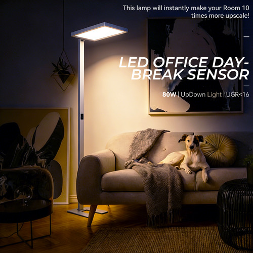 Moderne stehleuchte led - stehleuchte, office