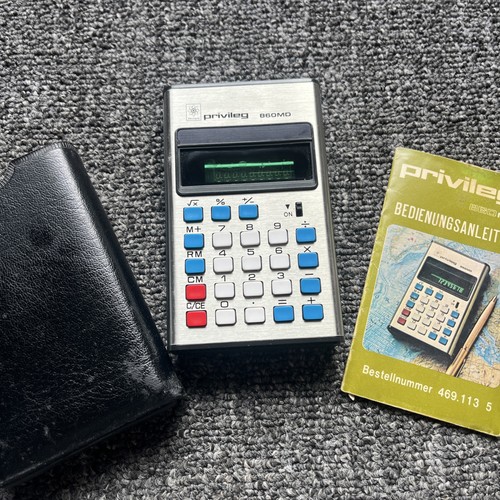 Taschenrechner privileg 860 - 860, md