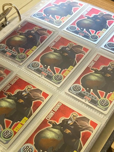 Star wars force attax - force, serie