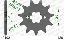 AFAM Ritzel Teilung 420 Zähne