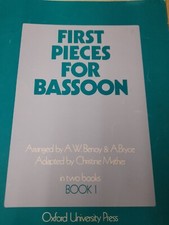 ERSTE STÜCKE FÜR FAGOTT BUCH 1